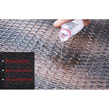 Tavolo in vimini in rattan mobili in patio e set sedia, Patio Arredi Mobili Conservatorio Set da tavolo Ambientazione interna Patio Rattan Tavolo da pranzo Set da tavolo in vimini Weave (4 pezzi)