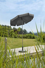 Schneider - Ombrellone Locarno antracite, ca. 150 cm di diametro