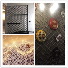 AI LI WEI Protective Net Decoration/Recinto Bambini Net Balcone anticaduta Net Net Cat Stair Protezione e Sicurezza Decorazioni Net Net Net Kindergarten Playground Stadio Multiuso Nero (Size : 1x10m)