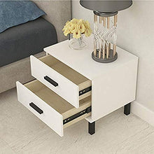 Comodino LHY- Comodino a forma di comodino, semplice e resistente e pratico (dimensioni: 48 x 39 x 45 cm), Legno, 48×39×45cm