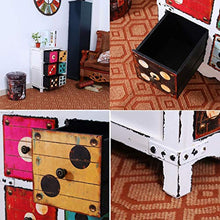 Creativo Dice Pattern Cassetto di stoccaggio Piccolo Appartamento Retro Vecchio cassetto Decorativo (Color : White)