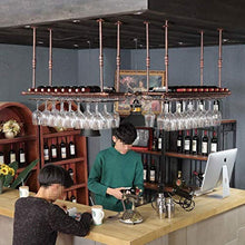 HTDZDX Scaffali di Funzione, Multi-Size - Bar unità Ripiani Rack Mensola Bagagli, Holder Bottiglia di Vino, Wine Rack Soffitto, Regolabile Rack di Stoccaggio A Soffitto, Multi Galleggiante