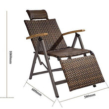 Hfyg Lettino Prendisole Sedia Zero Gravity, poltrone reclinabili, Sedia da Giardino, Sedia per Pausa Pranzo, Poltrona da Sole Regolabile Chaise Longue (Color : Chair)