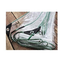 SHIJINHAO Telo Impermeabile Esterno Telone Impermeabile Trasparente Con Occhielli, Materiale In PVC Pieghevole Per Esterni Ripstop Impermeabile E Telo Antivento, Per La Copertura Di Barche, Patio E Pi