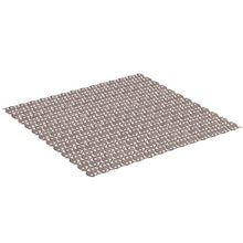 TATAY Tappetino Antiscivolo da Doccia o Vasca, di PVC con Ventose, Resistente a muffe e microbi, antibatterico, Design Pesci, Tortora, Dimensione 54 x 54 cm