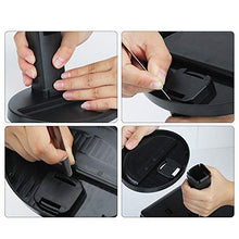 LCSD Specchietti compatti Nuovo Desktop Multi-Funzione di Stoccaggio Specchio di Vanità Riempire La Luce Rotante Specchio Touch Sensor Dimming Specchio 10 Volte Specchio for Il Trucco Nero