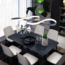 ZMH Lampada a Sospensione LED 47W Lampadario a Sospensione Dimmerabile bianco caldo| neutro | bianco freddo Plafoniera Lampada da soffitto con il telecomando per tavolo da pranzo (bianco) [brevetto]