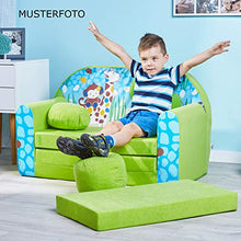 Z16 bambini divano richiudibile divano letto divano Mini divano 3-in-1 Set con + poltrona per bambini e cuscino per sedia + materasso