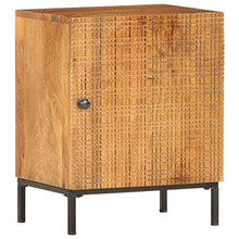 vidaXL Comodino 40x30x50 cm in Legno Massello di Mango