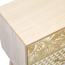 Suarez Indira C2 Mobile Multiuso, 40x25,5x56,2 H cm, Rovere, Oro, Fantasia, Melamina