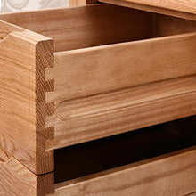Comodini Casa Camera Accessori Ufficio universitaria legno Comodino White Oak Comodino con 2 cassetti - Comodino Mobili Comodino con cassetto ( Colore : Marrone , Dimensione : 42x40x52CM )