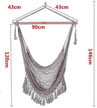 Ornamenti Recreation Outdoor Hammock Sedia Swing Sedia a Sospensione Cotone Corda di Cotone Riga per Telaio per escursionisti