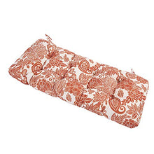 Nicole - Cuscino per panca da giardino, 115 x 45 x 10 cm, colore: blu