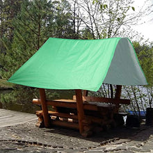 TOPINCN Copertura per Altalena per Bambini Parco Giochi Tettoia per Tetto Impermeabile Copertura di Ricambio Ombrellone per Giardino(Green)