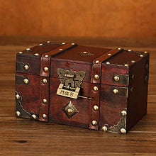 Cdrox Stoccaggio Tronco con Blocco Composito da Letto Soggiorno Treasure Chest Collection Cabinet