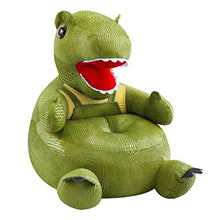 Divano dinosauro, poltrona a forma di dinosauro, cuscino da pavimento, in peluche, antiscivolo, per bambini