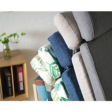 eewopjkj Cuscino per Sedia Relax Supporto per Schienale Alto Cuscino reclinabile Cuscino per Sedia in Rattan Cuscino per Sedia a Dondolo Cuscino per Sedile da Giardino Patio (Sedia Non Inclusa) -bei