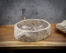 Rococo - Lavabo in legno oliato (immagine reale), misura 50 x 46 cm