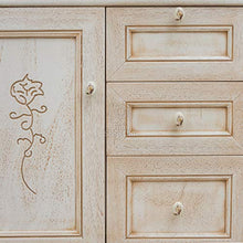 Shop Chic Arredo bagno color avorio decapè 105cm completo