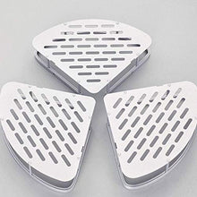 LYFHL Mensola Doccia Triangolare Bagno Mensola angolare 3 piani in alluminio con ganci e resistente antiruggine mensola da bagno