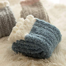 HTYH Fashion Middle Tube Warm Lamb Wool Socks 4 PCS
