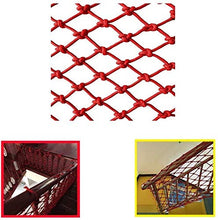 AI LI WEI Protective Net Decoration/Protettivo Rosso Bambino Safety Net Net Scale Antiurto Net Balcone della Rete del recinto Corda Photo Decorazione della Parete Netto Spessore 4 mm / 6mm Dimensioni