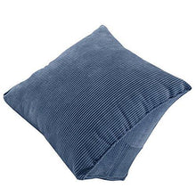Generic - Cuscino triangolare per schienale, per divano, letto, decorazione – blu profondo, 40 x 36 x 20 cm - Arredi Casa