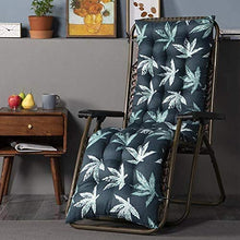 Topstylehouse, 1 cuscino reclinabile in morbido cotone, cuscino per divano da esterni, schienale alto, comodo cuscino antiscivolo, lavabile, facile da pulire (foglia verde, 48 x 120 cm)