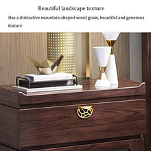 Comodini in stile cinese, armadietti in rovere rosso, comodini, comodini, tavolino da salotto robusto e durevole, tavolino da caffè multifunzionale con cassetti, utilizzato in uffici e dormitori