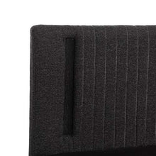 SKM Giroletto con LED Grigio Scuro in Tessuto 180x200 cm (29.5kg)