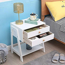 Comodini Moderna Legno Solido Fianco con Forte Portata for Camera da Letto, Studio, ECC (Color : A)