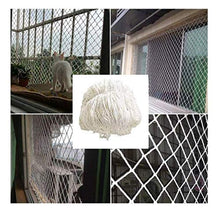 FCXBQ Rete di Sicurezza per Bambini Rete Bianca per recinzioni per balconi Rete per Scale Rete per Decorazione da Giardino Rete da Giardino Rete da Arrampicata Rete di Sicurezza Esterna (Dimension