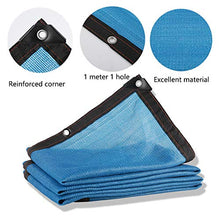 DANDAN Parasole Net 80% Crittografia Dell'ombra Ispessimento Ombrellone Serra Parasole Freddo Parasole Panno per Tetto Auto Blu 8 Pin (Size : 5 * 8m)