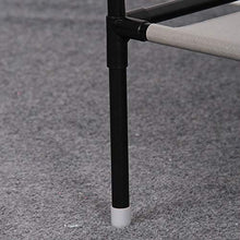 STZLY Appendiabiti Camera da Letto Piano Risparmiare Spazio Semplice Mobile Coat Rack Hanger (Nero) (Color : White)