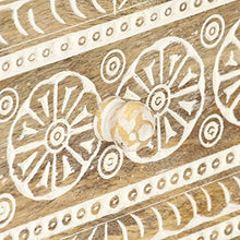 vidaXL Credenza 60x35x75 cm in Legno Massello di Mango