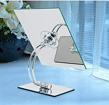 Auoeer Specchio per Il Trucco HD Specchio Desktop Home Counter Beauty Dressing Angle ANGOLORIO Possono Essere Regolato