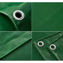 Telone Verde Resistente Impermeabile Telone Resistente, Telone Protettivo Impermeabile E Resistente allo Strappo con Occhielli per Mobili da Giardino, Piscina, Auto, Camion (Size : 4 * 4M)