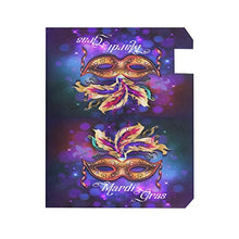 Mardi Gras - Coperture magnetiche per cassette postali, grandi dimensioni, dimensioni 64,8 x 53,3 cm