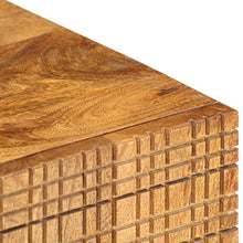 vidaXL Comodino 40x30x50 cm in Legno Massello di Mango