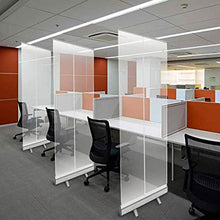LHDQ Barriera parafiato in plexiglass Trasparente, Separatore per Merce e pagamenti Ideale per farmacie, Negozi, edicole, uffici ed Imprese,80 * 200cm