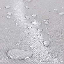 N / A Polvere Esterna Impermeabile coperture mobili e Copre Tavolo sedie Argento mobili Diversi Dimensioni 242x162x100cm Dust