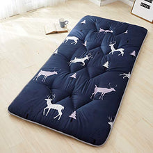 qwert Sleeping Futon Tatami - Materasso Giapponese per Studenti, Morbido e Spesso, per futon Tatami, per Studenti, 100 x 200 cm