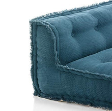 Oresteluchetta Elemento angolare BLUE Divano modulare, Cotone, Unica
