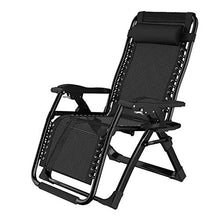 LIYANJJ Sedia Zero Gravity Sedia Oversize con bracciolo Largo Supporto per Poltrona 200KG