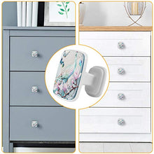 Farfalla pavone 4 PCS Pomelli per Porta, Pomolo per Mobile, Pomelli per Mobili con Viti, Maniglia per Armadietto, Pomelli per Porta, Pomelli per Cassetti per Porta, Armadio, Cassetto e Credenza