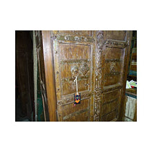 int. d'ailleurs - Vecchio Armadio Indiano con Ante ad Arco Alte 202 cm - VM390
