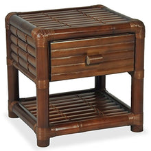 Festnight- Comodino/comodini Legno massello 45x45x40 cm in bambù Marrone Scuro