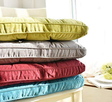 xmwm - Cuscino da seduta con lacci, per interni ed esterni, per casa e giardino, colore zucca, 30 x 43 cm, grigio, 30 x 43 cm
