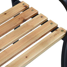 OUSEE Panchina da Giardino 120 cm in Legno