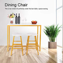 shelf Elegante Tavolo da Bar con 2 Sgabelli Set Mobili Semplici E Moderni per Cucina Sala Giochi Soggiorno Sala da Pranzo
